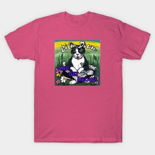 "Zen Cat Yoga T-Shirt: Peaceful and Stylish | Premium Print" T-Shirt